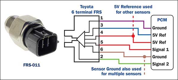 fuel pressure sensor diagram