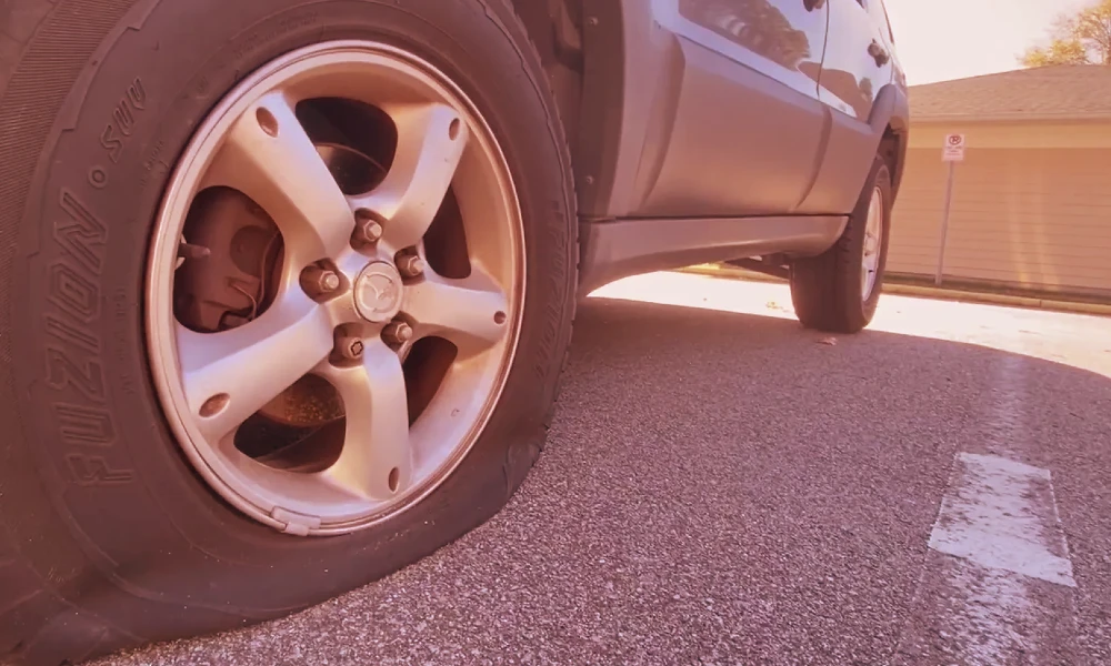 Is slashing tires a felony?